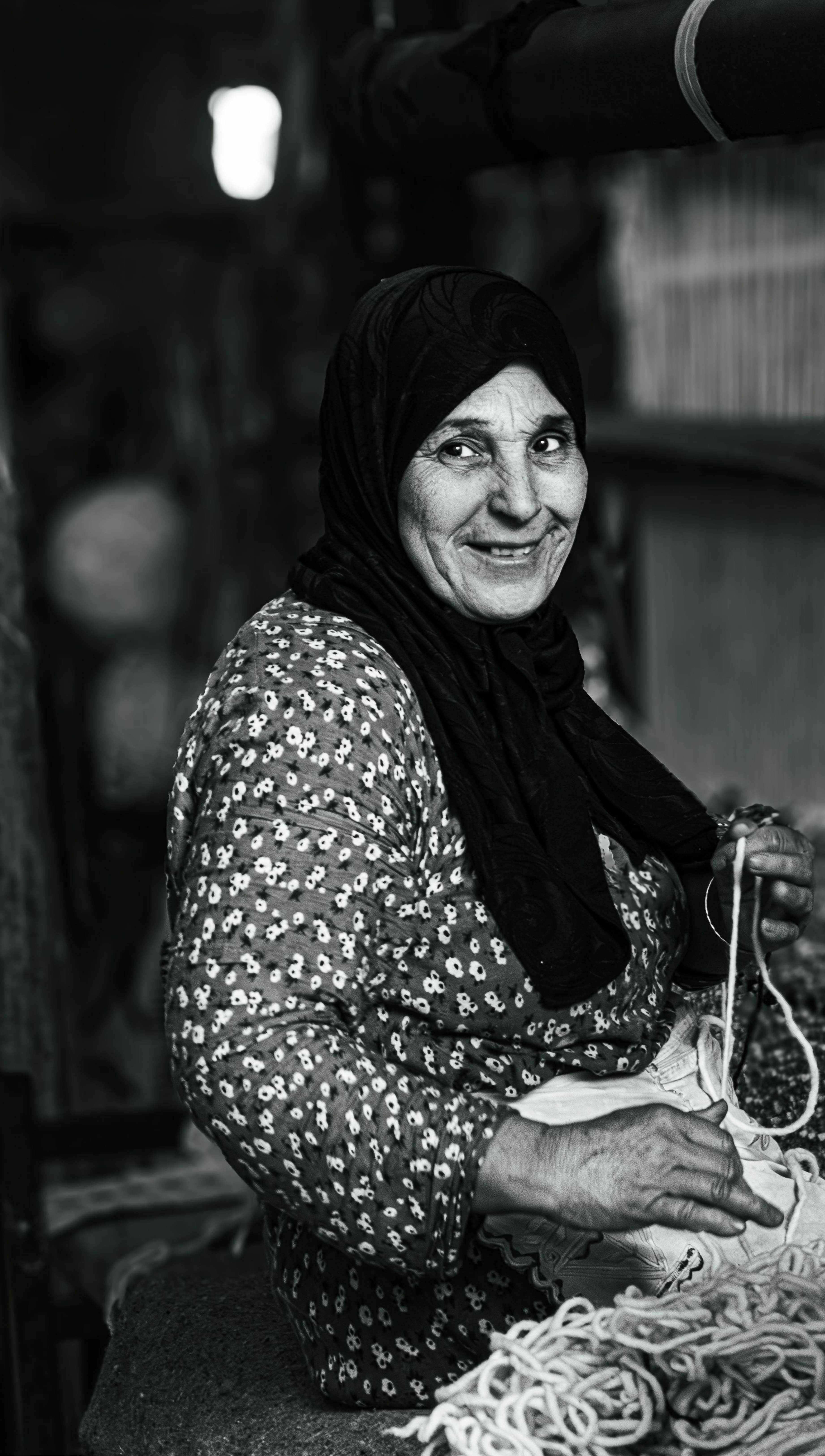 Khadija — Azilal artisan weaver
