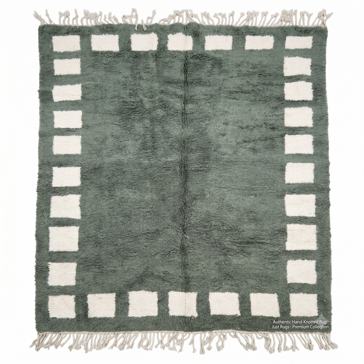 Beni Ourain Ivory Diamond Rug1