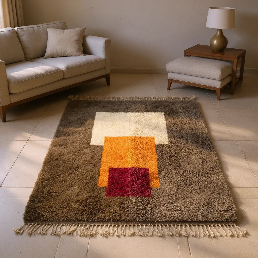 Mrirt Totem Premium Wool Rug — detail view