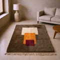 Mrirt Totem Premium Wool Rug — room setting