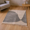 Mrirt Arch Wool Rug — detail view