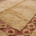 Mrirt Golden Bordered Wool Rug
